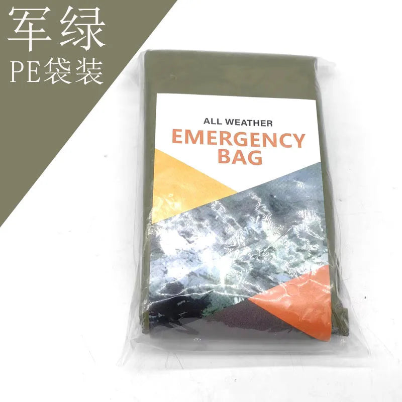 Emergency Thermal Sleeping Bag- Waterproof Survival Blanket