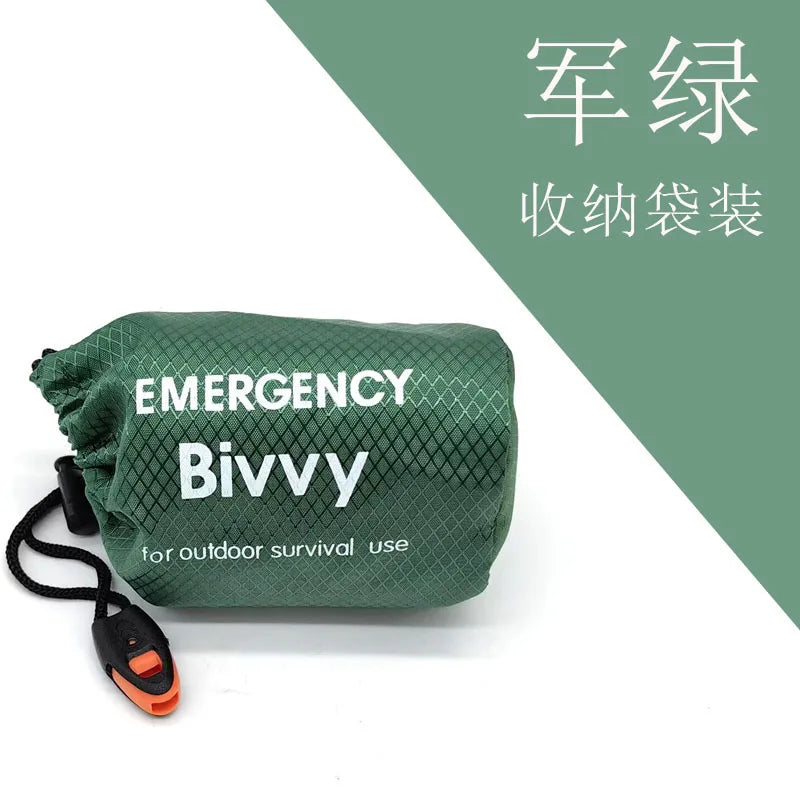 Emergency Thermal Sleeping Bag- Waterproof Survival Blanket