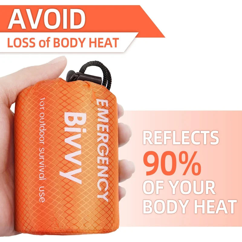 Emergency Thermal Sleeping Bag- Waterproof Survival Blanket